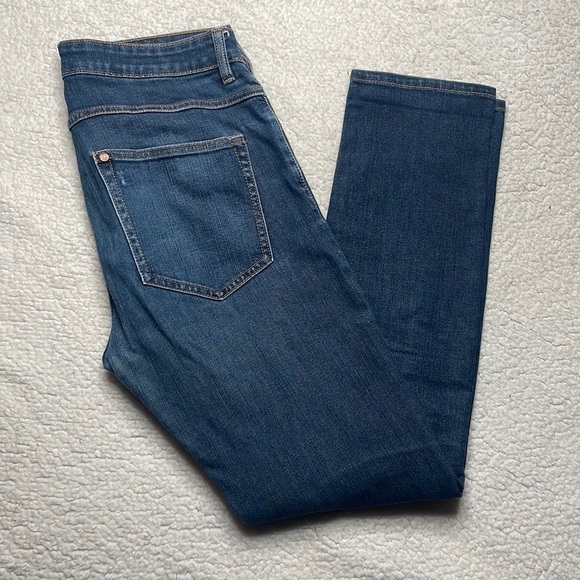 H & M Skinny Low Waist Ankle Shirt Cropped Size 31 - Picture 5 of 8